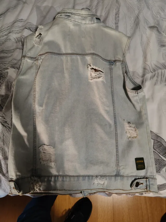 Chaqueta vaquera sin mangas Pull&Bear Talla M