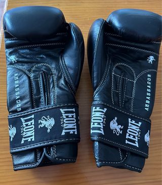 Guantes Boxeo Leone 1947 Piel 10 oz