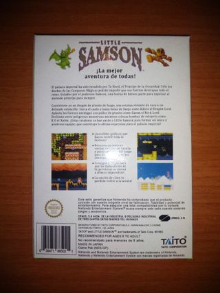 Little Samson PAL Nintendo NES