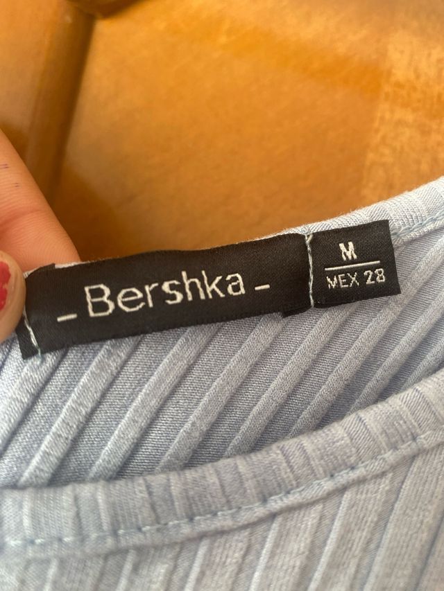 Body de tirantes azul