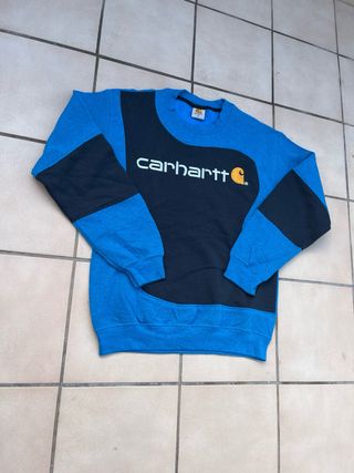 Sudadera Carhartt Azul y Negra