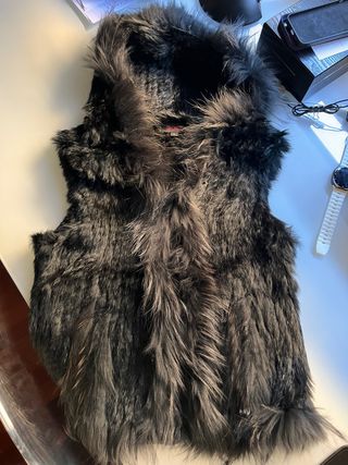 Chaleco GOES pelo marmota negro