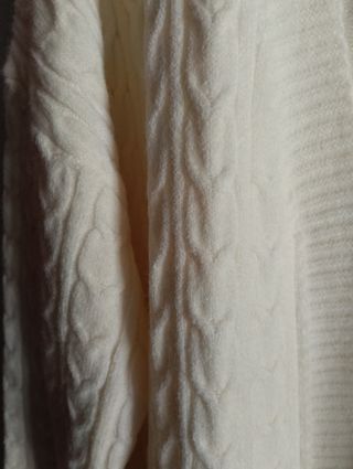 Chaqueta larga P.H. beige talla única