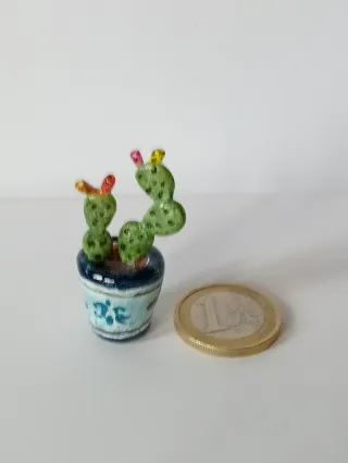 Piantina Fico d'India Fatta a Mano