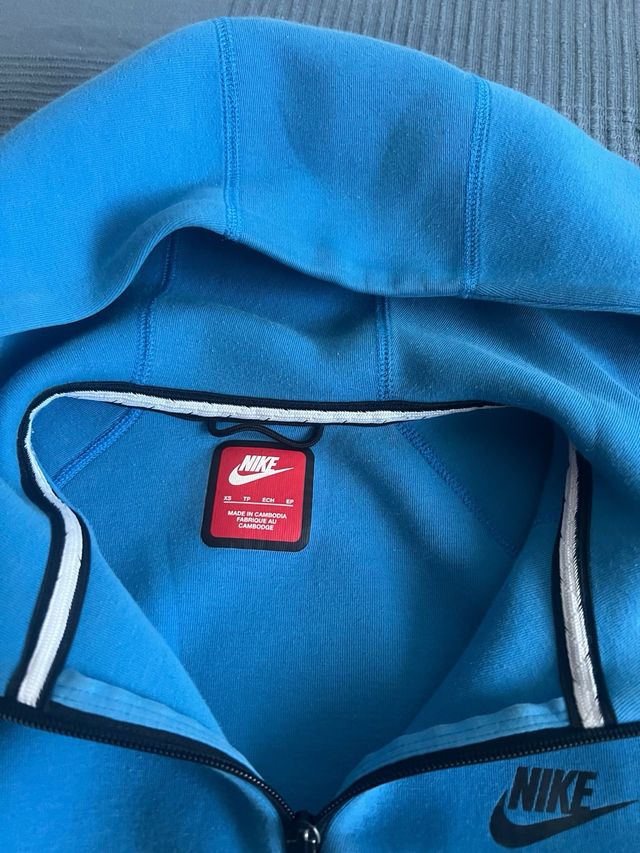 Conjunto Nike Tech Fleece Azul