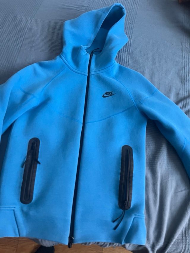 Conjunto Nike Tech Fleece Azul