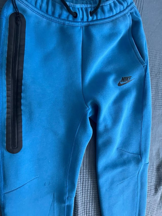 Conjunto Nike Tech Fleece Azul