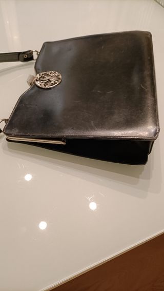 Borsetta a mano vintage con fermaglio lavorato