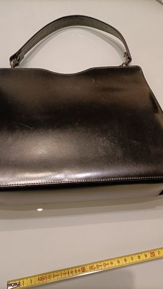 Borsetta a mano vintage con fermaglio lavorato