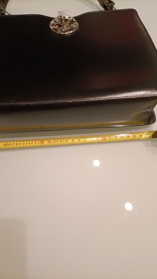 Borsetta a mano vintage con fermaglio lavorato