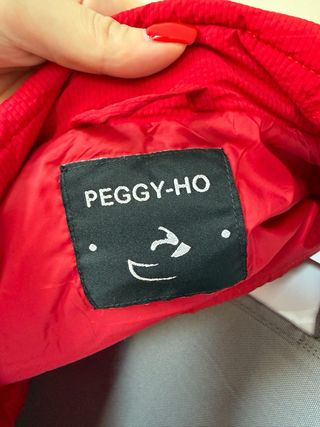 Chaqueta roja acolchada