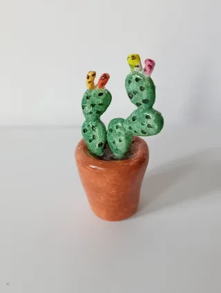 Piantina Fico d'India Fatta a Mano