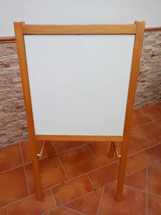 Caballete Pizarra Infantil Madera