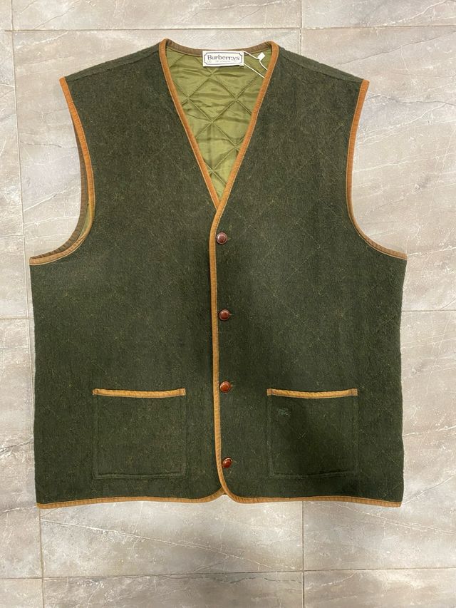 Chaleco Burberry Verde Oliva
