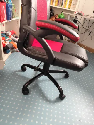 Silla Gaming Negra y Roja