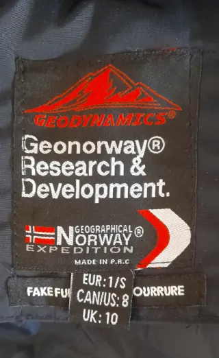 Abrigo Mujer Norway Azul Marino talla S