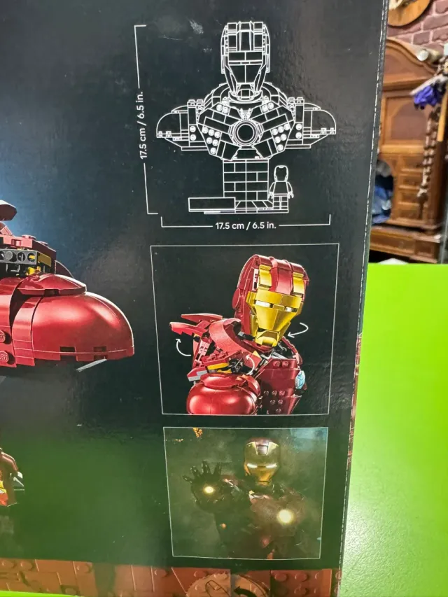 Busto LEGO Marvel Iron Man MK4 76327
