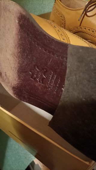 Scarpe uomo in cuoio lavorazione artigianale