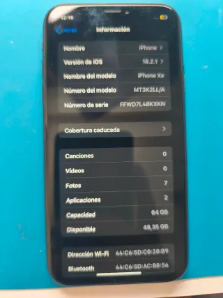 iPhone XR 64GB Nero