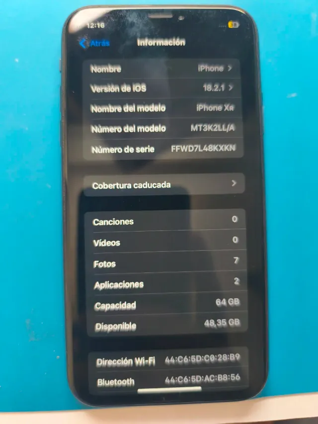 iPhone XR 64GB Preto