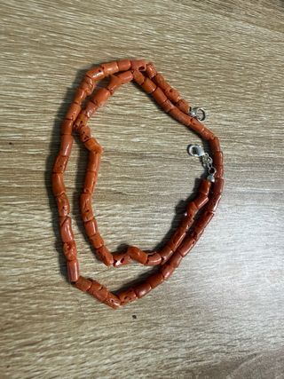 Collana corallo Sciacca cannettine