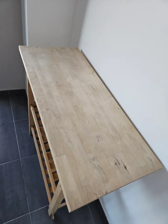 Carrito cocina madera maciza