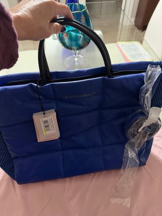 Bolso Lola Casademunt Azul sin estrenar
