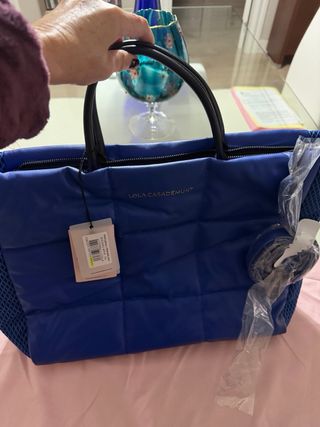 Bolso Lola Casademunt Azul sin estrenar