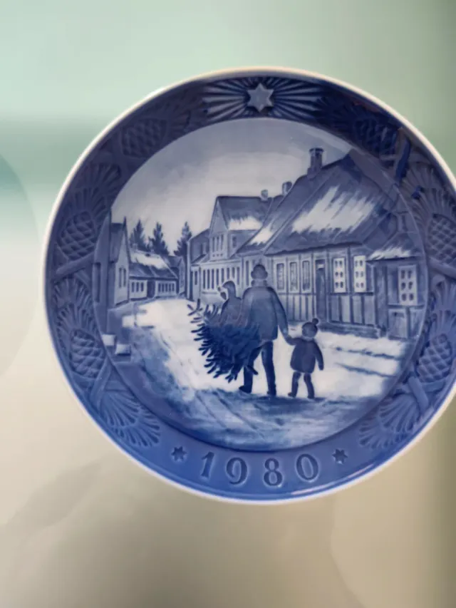 Piatti Natale Royal Copenhagen 1979-1980