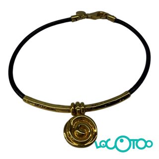 Bracciale Tous Oro 18k e Cuoio