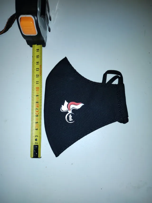 Maschera Militare Nera dell'arma dei Carabinieri
