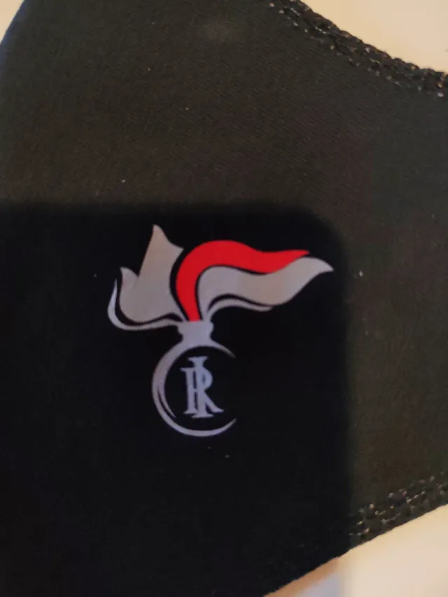 Maschera Militare Nera dell'arma dei Carabinieri