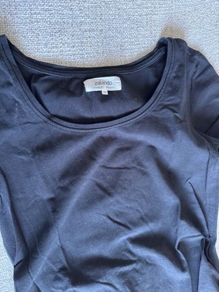 vestido negro premamá