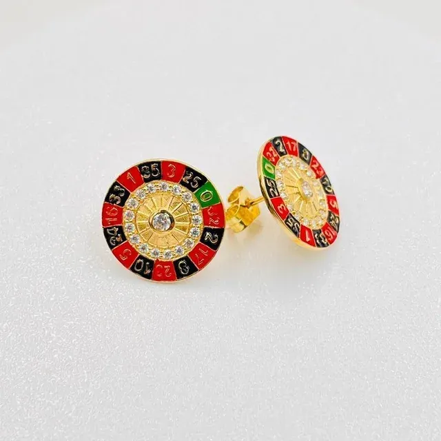 BRINCOS ROLETA, Ouro 18k.