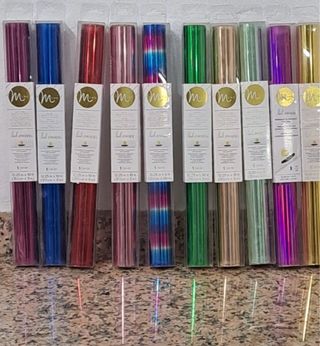 Vinilos Foil Minc sin abrir 7€/rollo