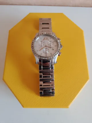 Reloj Paul Versan Plateado 5 ATM Sumergible