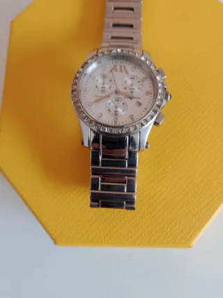 Reloj Paul Versan Plateado 5 ATM Sumergible