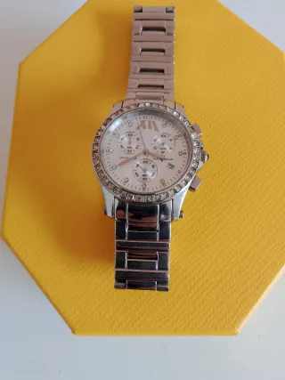 Reloj Paul Versan Plateado 5 ATM Sumergible