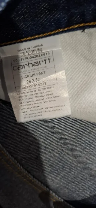 Pantalones Carhartt Azules