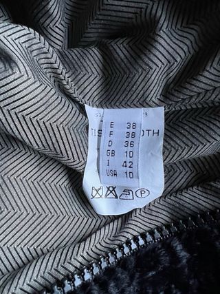 Chaqueta Roberto Verino Negra Viscosa Algodón