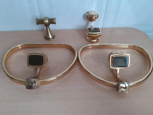Accesorios Baño Oro Metal