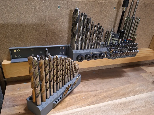 x1 Soportes desmontables para brocas y puntas