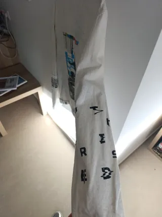 Chaqueta vaquera blanca ZARA