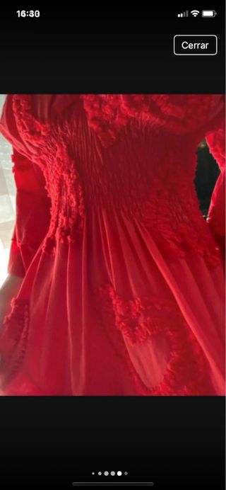 Vestido rojo elegante