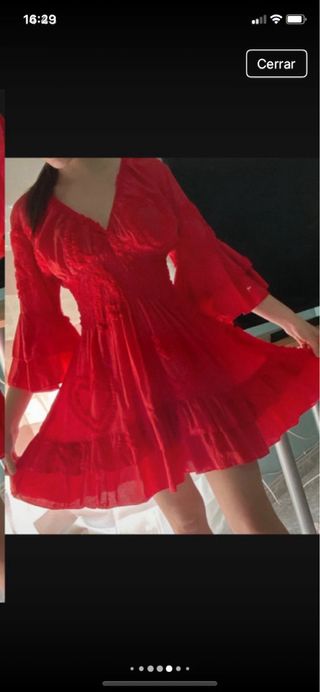 Vestido rojo elegante