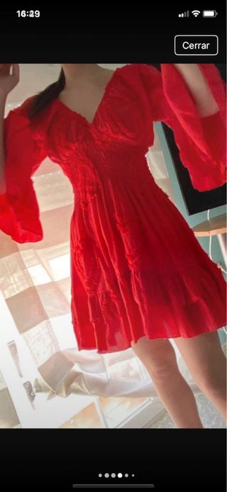 Vestido rojo elegante