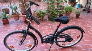 Bicicleta Mujer/Unisex Negra