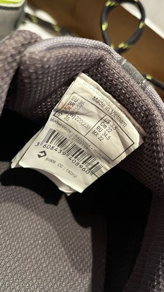 Zapatillas senderismo Quechua Talla 35