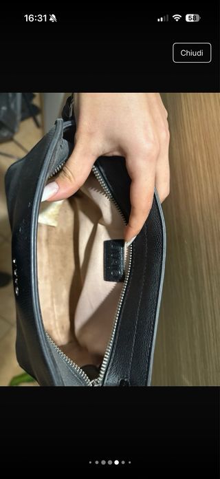 Borsa Liu Jo similpelle nera