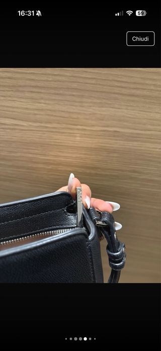 Borsa Liu Jo similpelle nera